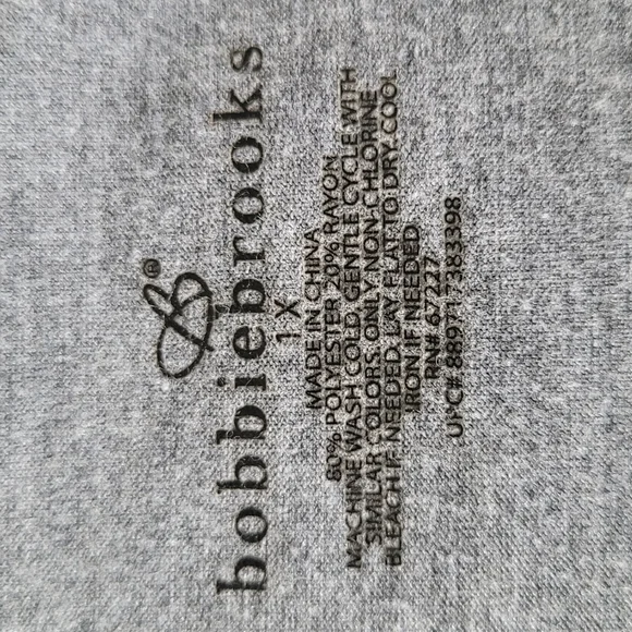 Love Floral Tank Top BOBBIE BROOKS Women's XL - Picture 3 of 6